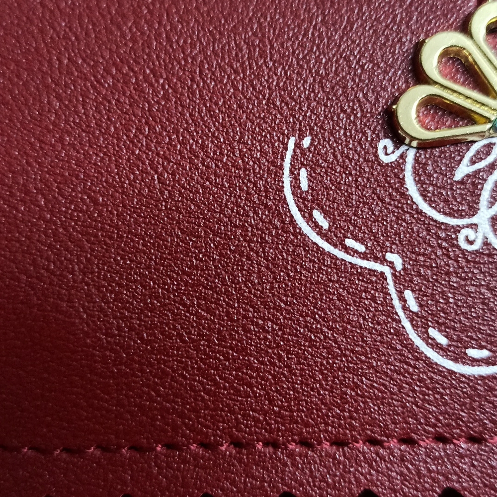 Maroon Clutch - Picture 4 of 5